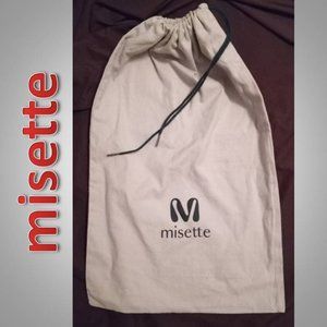 🔥4/$20 MISETTE drawstring dust bag 12" x 19"